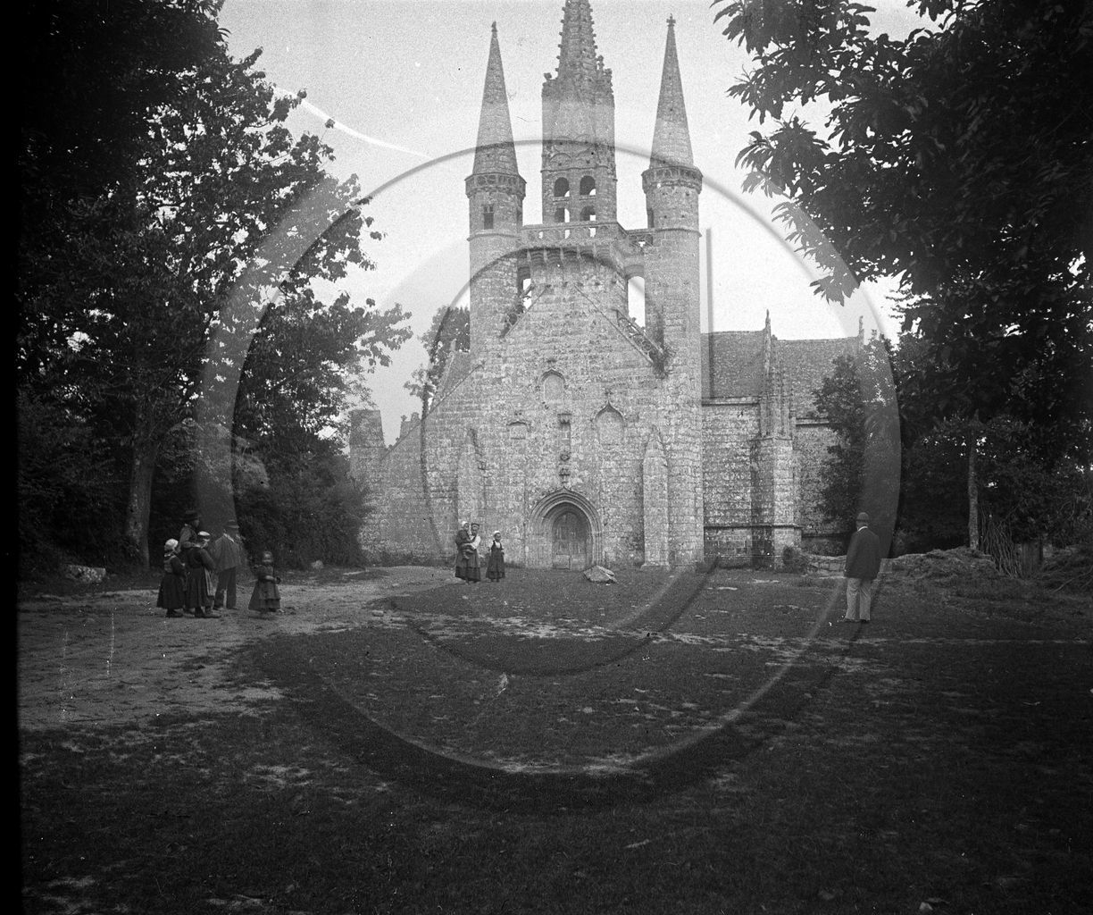 vi  2093 Le Faouet  chapelle  St Fiacre  dpt 56 .jpg